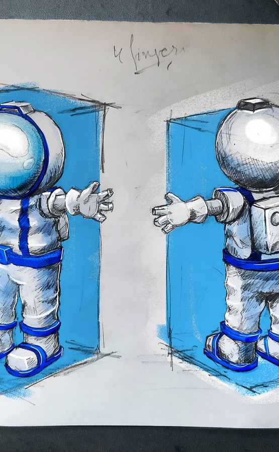 Practice 3d Character Sketch Astronaut   2020